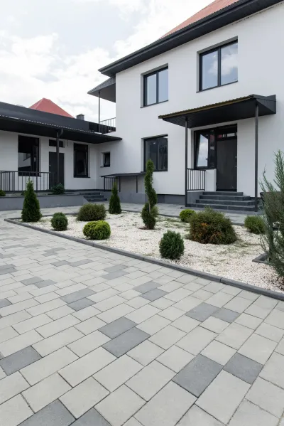 Романо колір: Чорний, Сірий / Поребрик (6 см) колір: Сірий