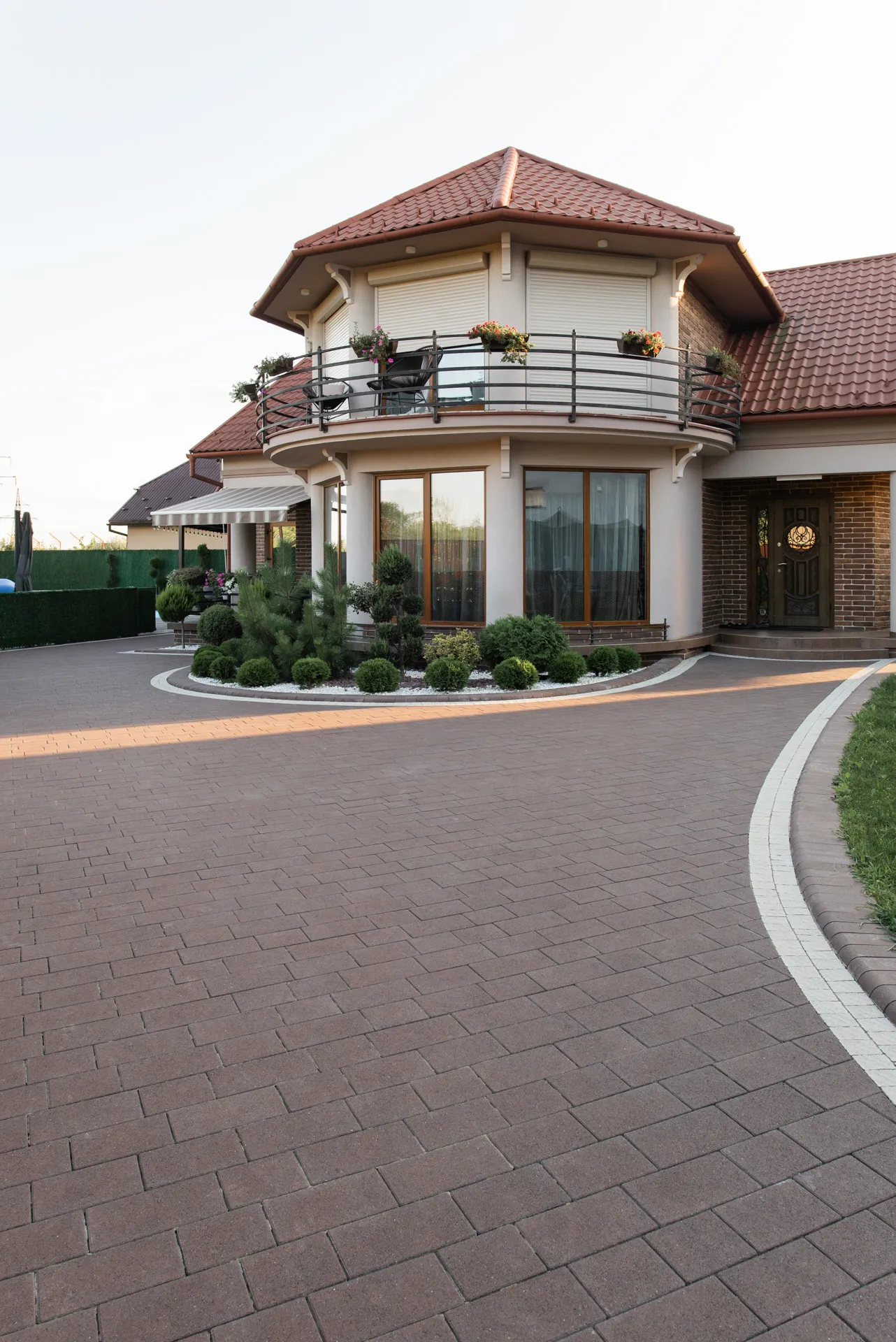 Романо цвет: Коричневый / Брусчатка австрийская цвет: Белый - фото 20