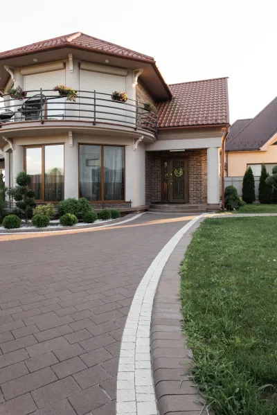 Поребрик садовый бета цвет: Коричневый