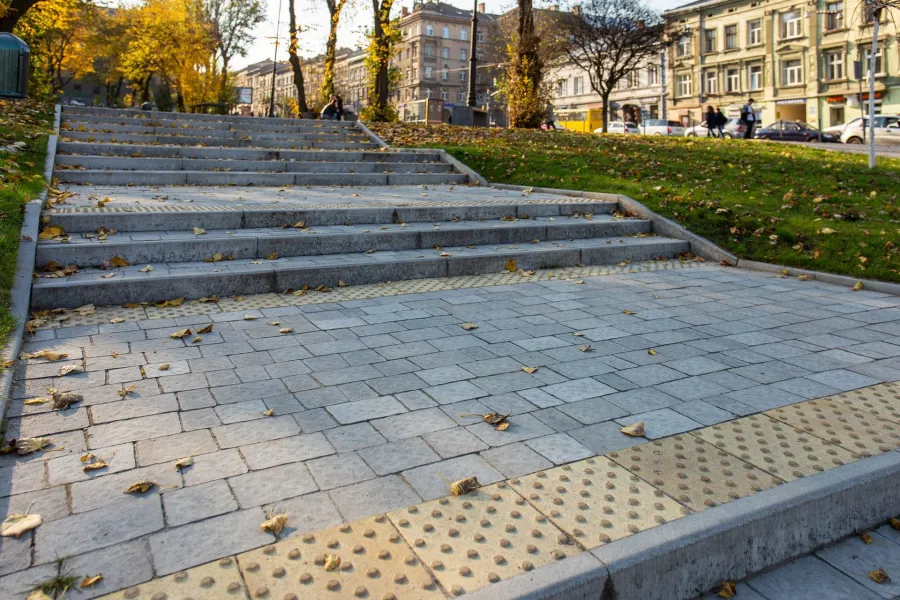 Квадрат тактильний В (сфери) колір: Жовтий - фото 2