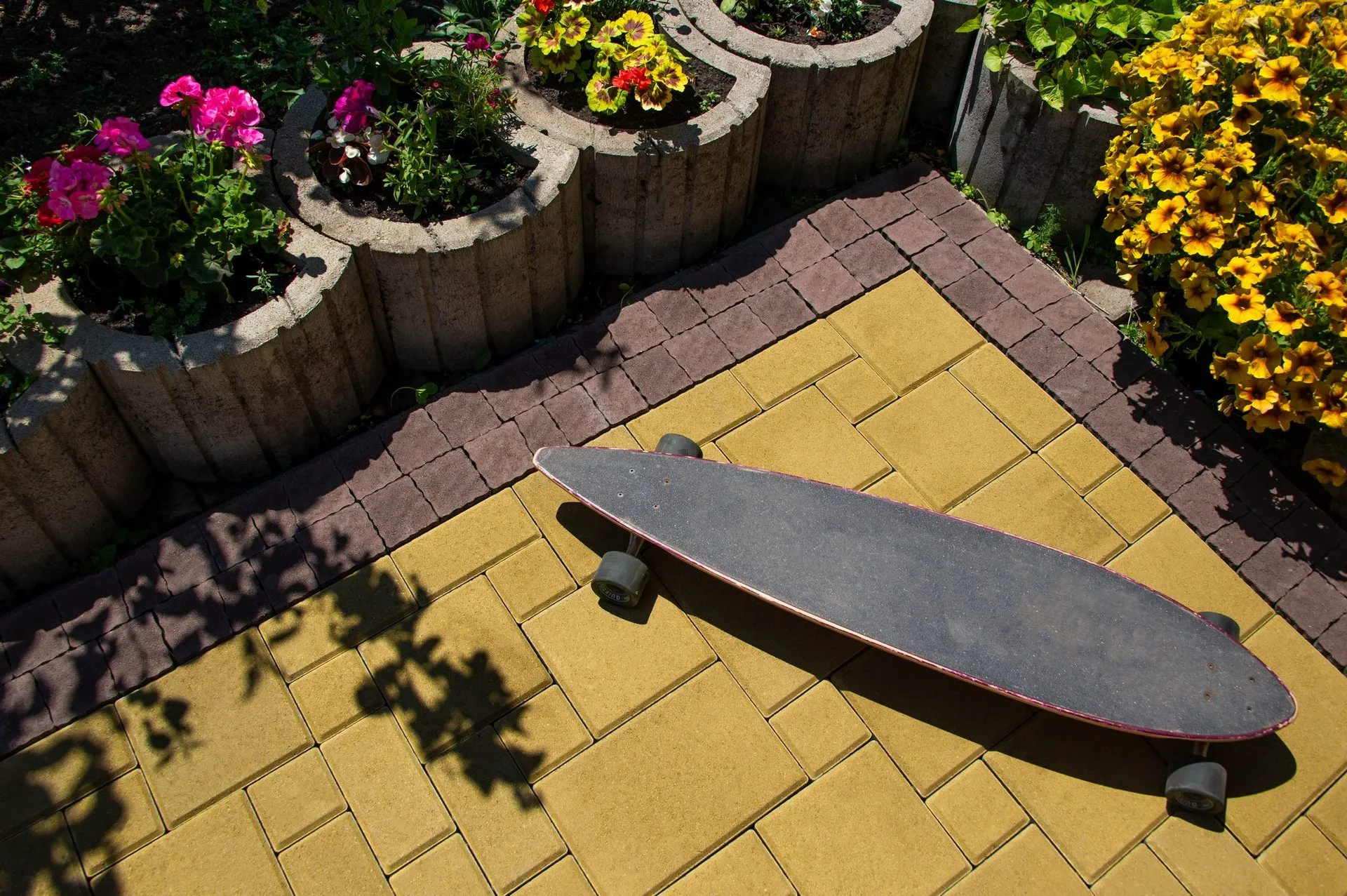 Цветник цвет: Cерый / Симфония цвет: Желтый - фото 3