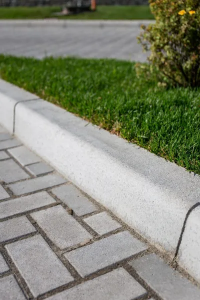 Бордюр дорожній (15 см) колір: Сірий