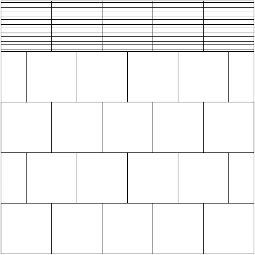 Схема укладання тактильної плитки Полоси варіант 1