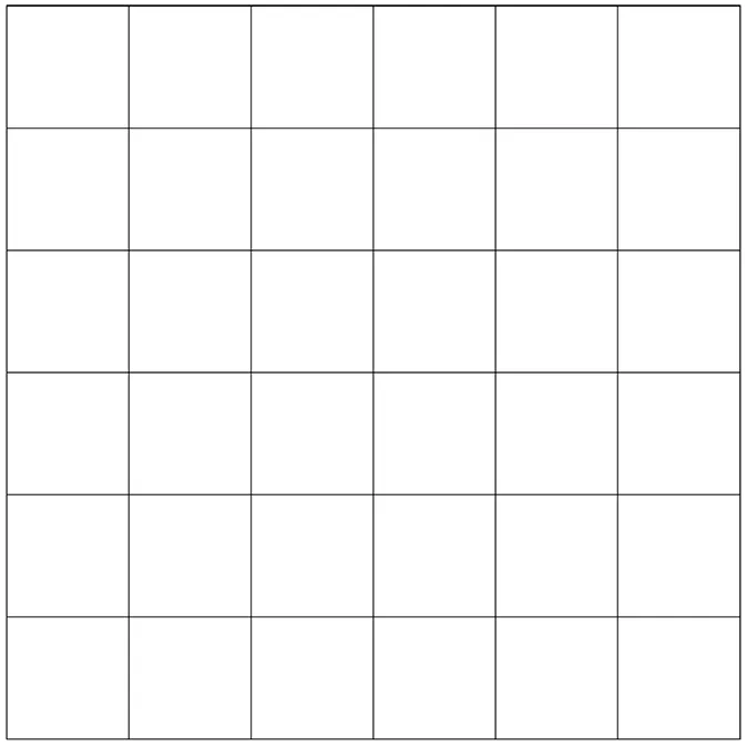 Схема укладки тротуарной плиты Квадро   вариант 2