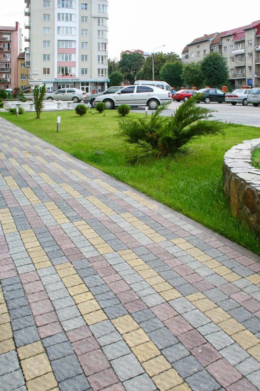 Бруківка Австрійська колір: Сірий, Чорний, Червоний, Гірчичний - фото 8