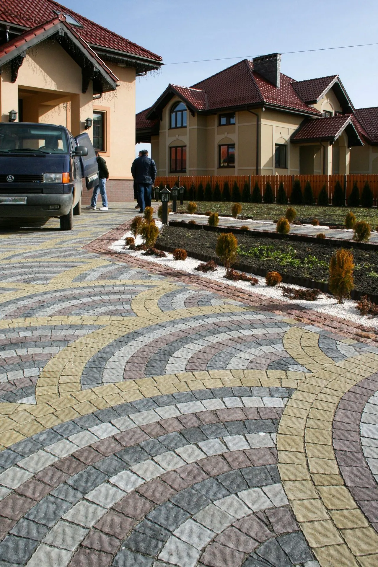 Брусчатка австрийская цвет: Горчичный, Коричневый, Cерый, Черный - фото 10