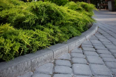 Поребрик (8 см) цвет: Черный