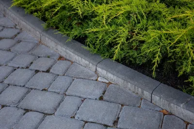 Поребрик садовый 8 см