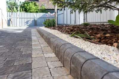 Поребрик садовий бета колір: Чорний