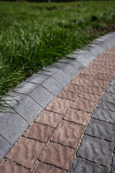 Поребрик садовый альфа цвет: Cерый