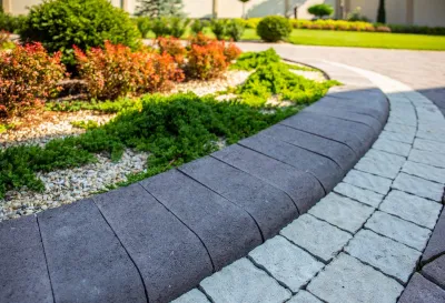 Поребрик садовий бета колір: Коричневий