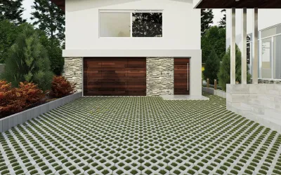 Решетка Эко XL цвет: Cерый