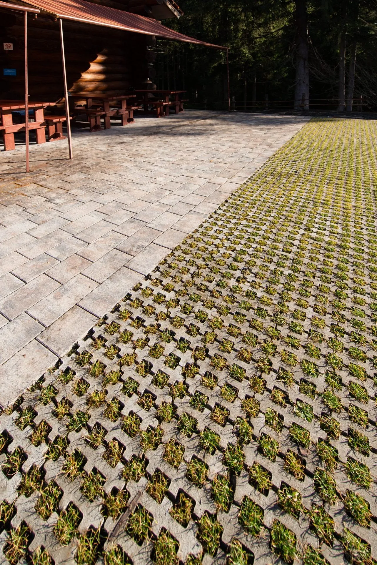 Решітка Еко колір: Сірий / Романо колір: Ферум - фото 3