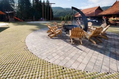 Решітка Еко колір: Сірий / Романо колір: Ферум