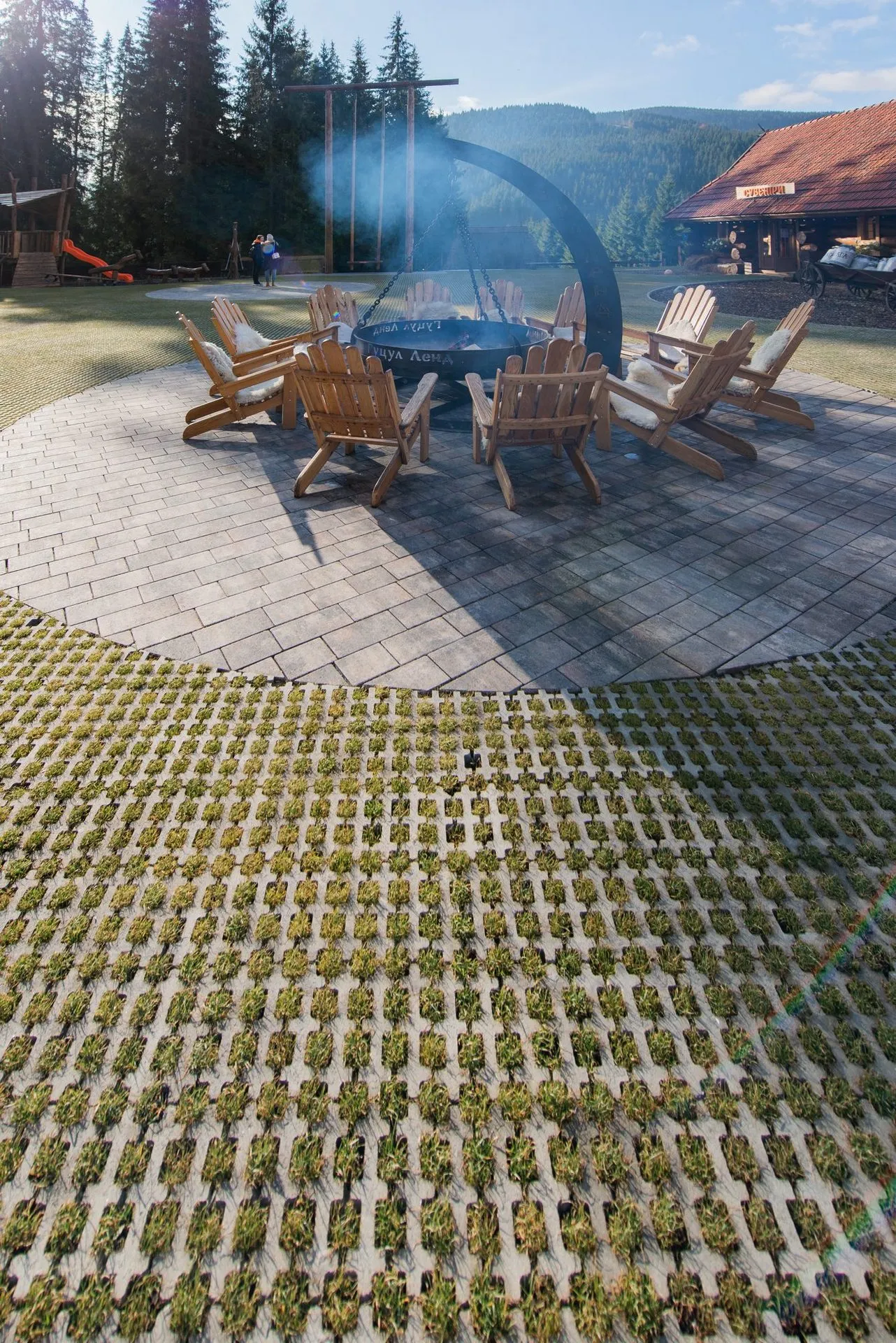 Решітка Еко колір: Сірий / Романо колір: Ферум - фото 9