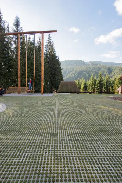 Решетка «Эко» цвет: Cерый