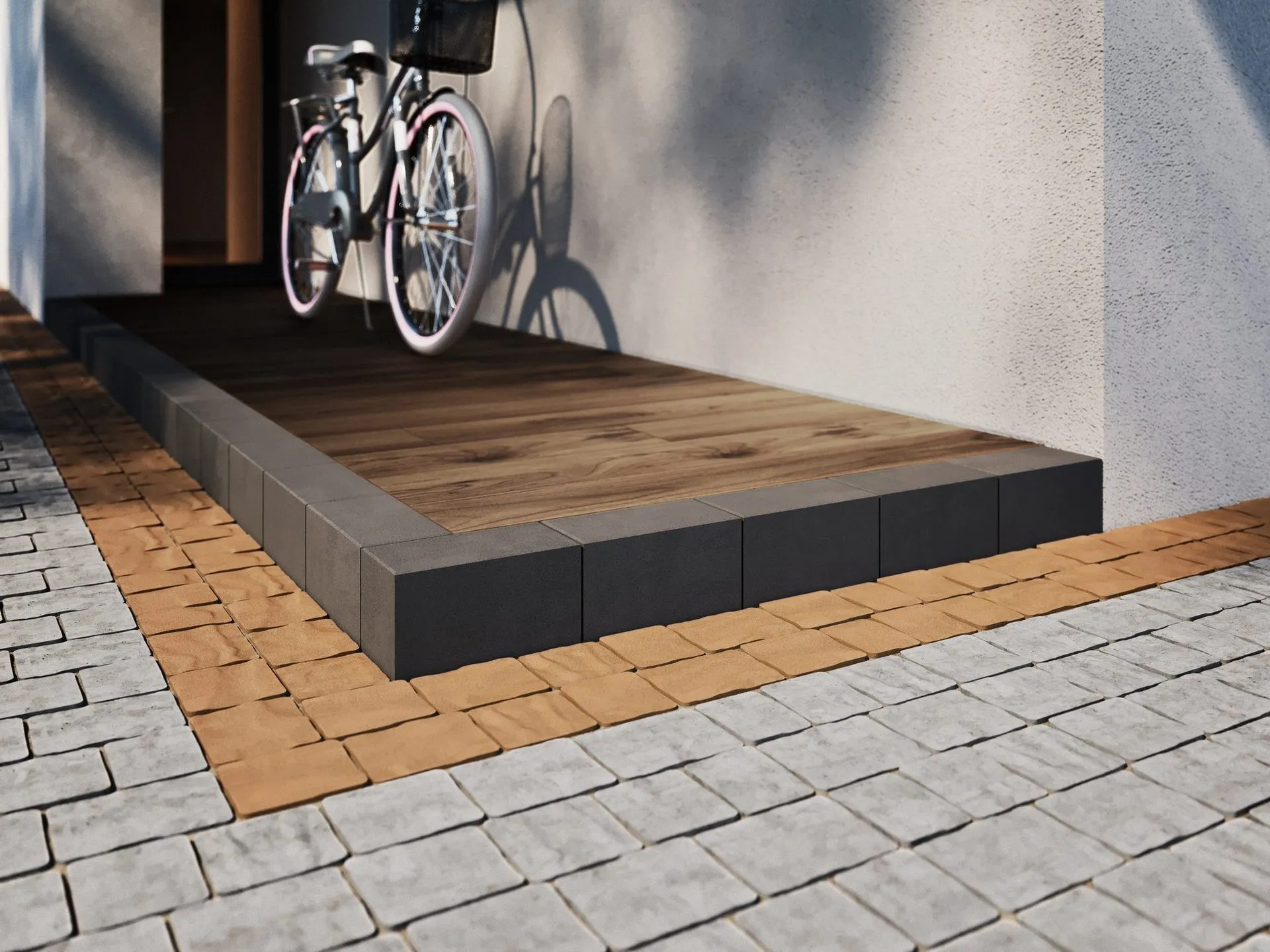 Палисад Новатор цвет: Черный / Страда цвет: Коралл, Арагон - фото 3