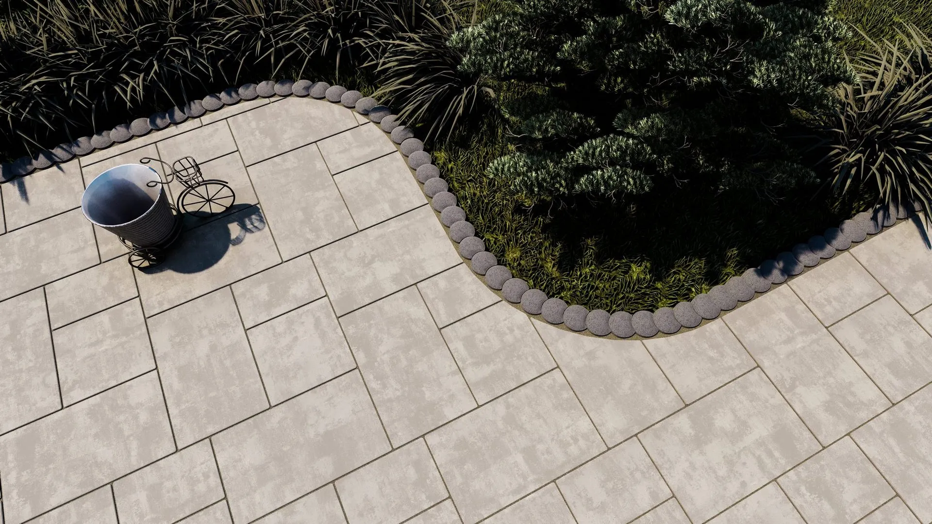 Палісад півмісяць міні колір: Чорний - фото 1