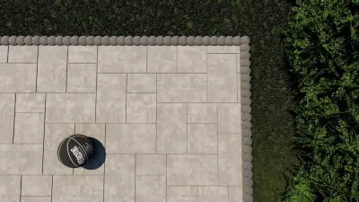 Поребрик полумесяц цвет: Черный