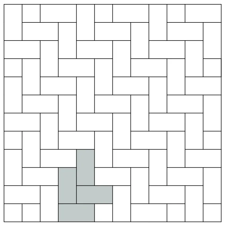 Схема укладки брусчатки Новатор UNO вариант 3