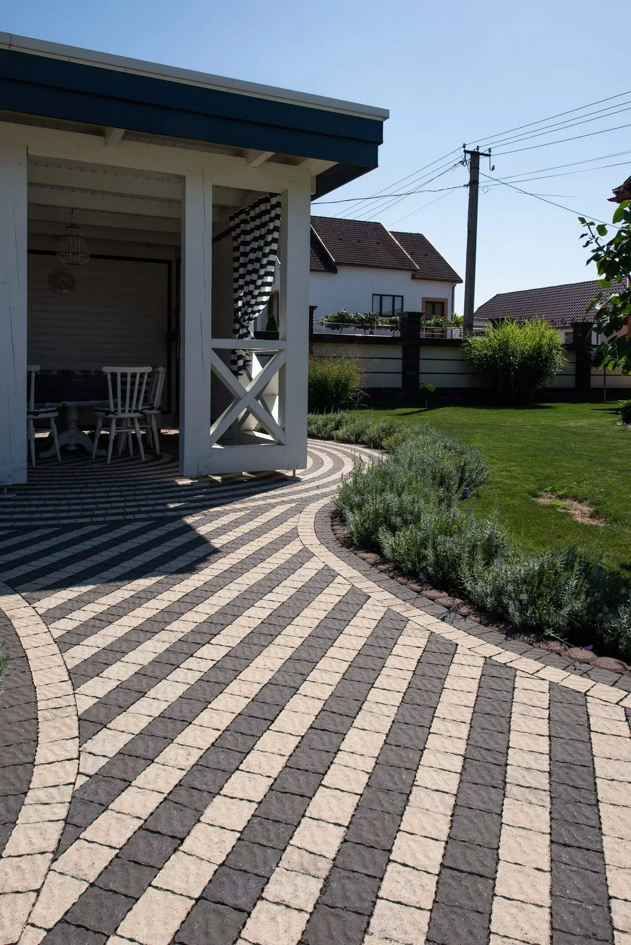 Брусчатка австрийская цвет: Белый, Черный - фото 18