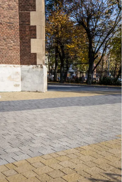 Римский камень цвет: Черный, Горчичный, Cерый