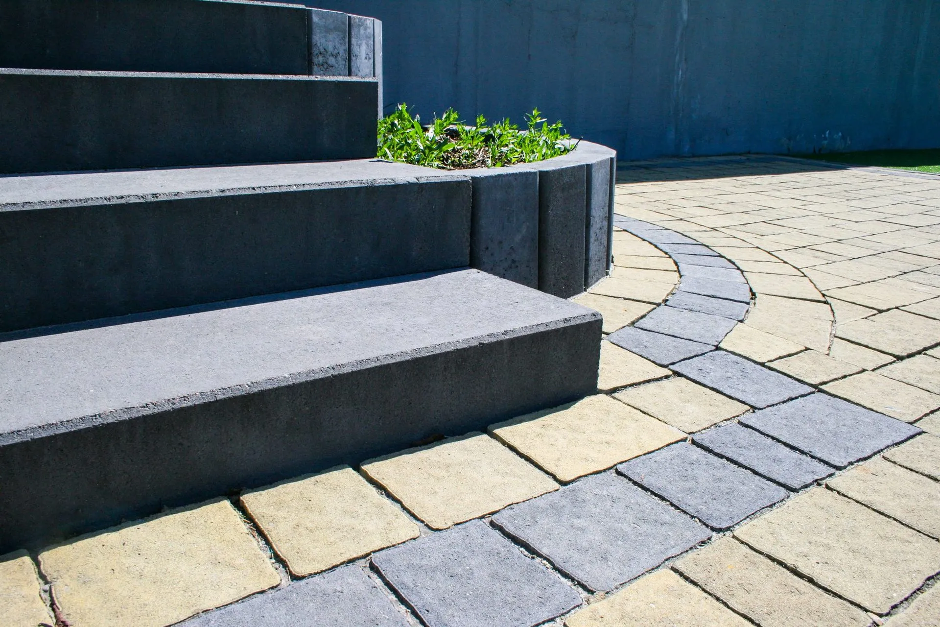 Римский камень цвет: Горчичный, Черный / Ступенька цвет: Черный - фото 3