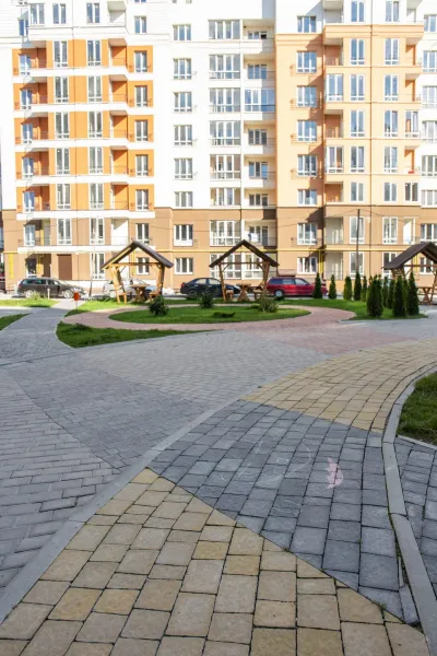 Римский камень цвет: Черный, Горчичный