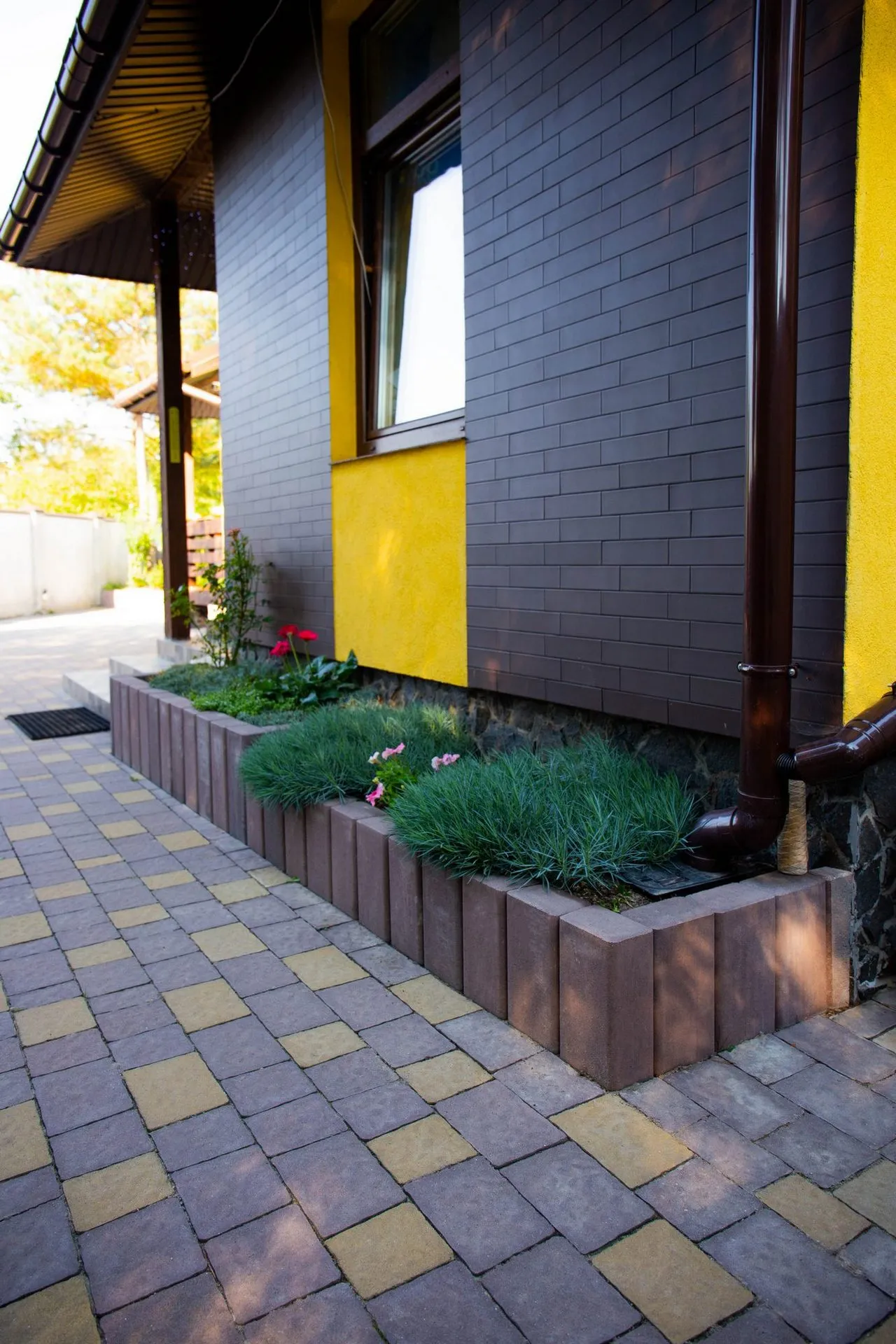 Палісад Львівський колір: Коричневий / Римський Камінь колір: Коричневий, Гірчичний - фото 5