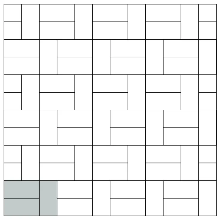 Схема укладки брусчатки Новатор UNO вариант 7