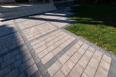 Брусчатка австрийская цвет: Черный / Романо цвет: Сепия