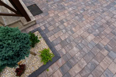 Поребрик садовый бета цвет: Черный / Романо цвет: Ферум