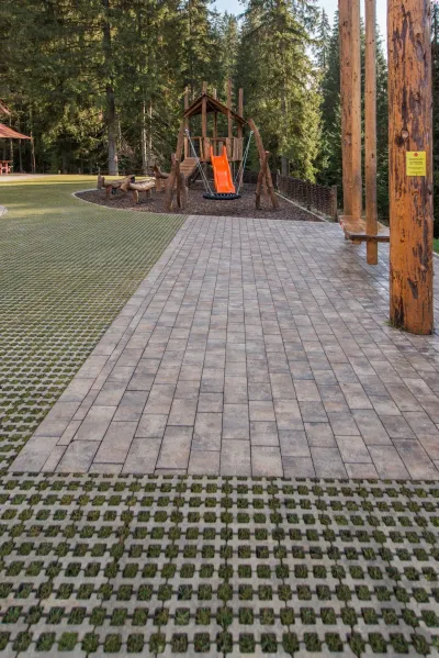 Решетка «Эко» цвет: Cерый / Романо цвет: Ферум