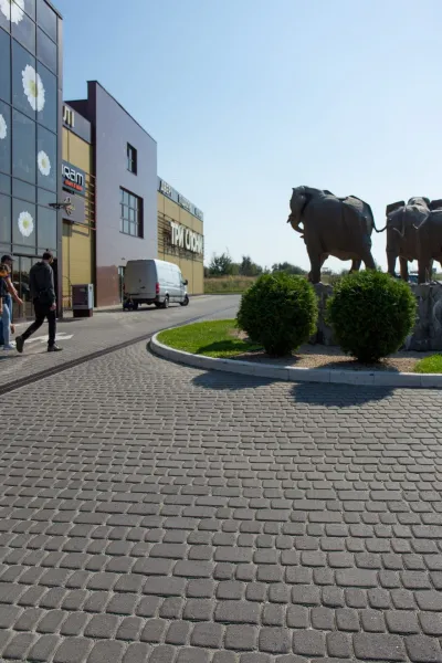 Львовская брусчатка цвет: Черный