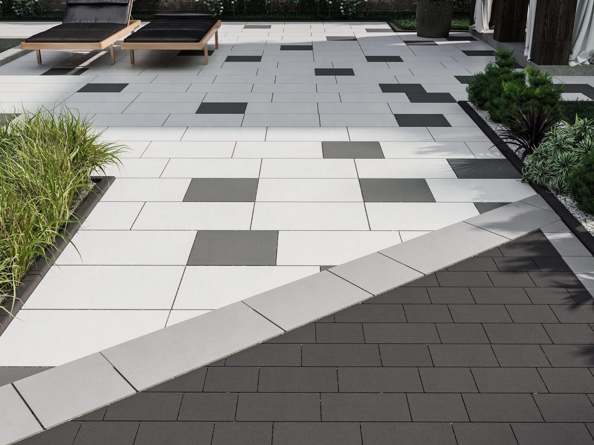 Вектор колір: Білий / Квадро колір: Графіт / Новатор міні колір: Сірий / Романо колір: Чорний - фото 8