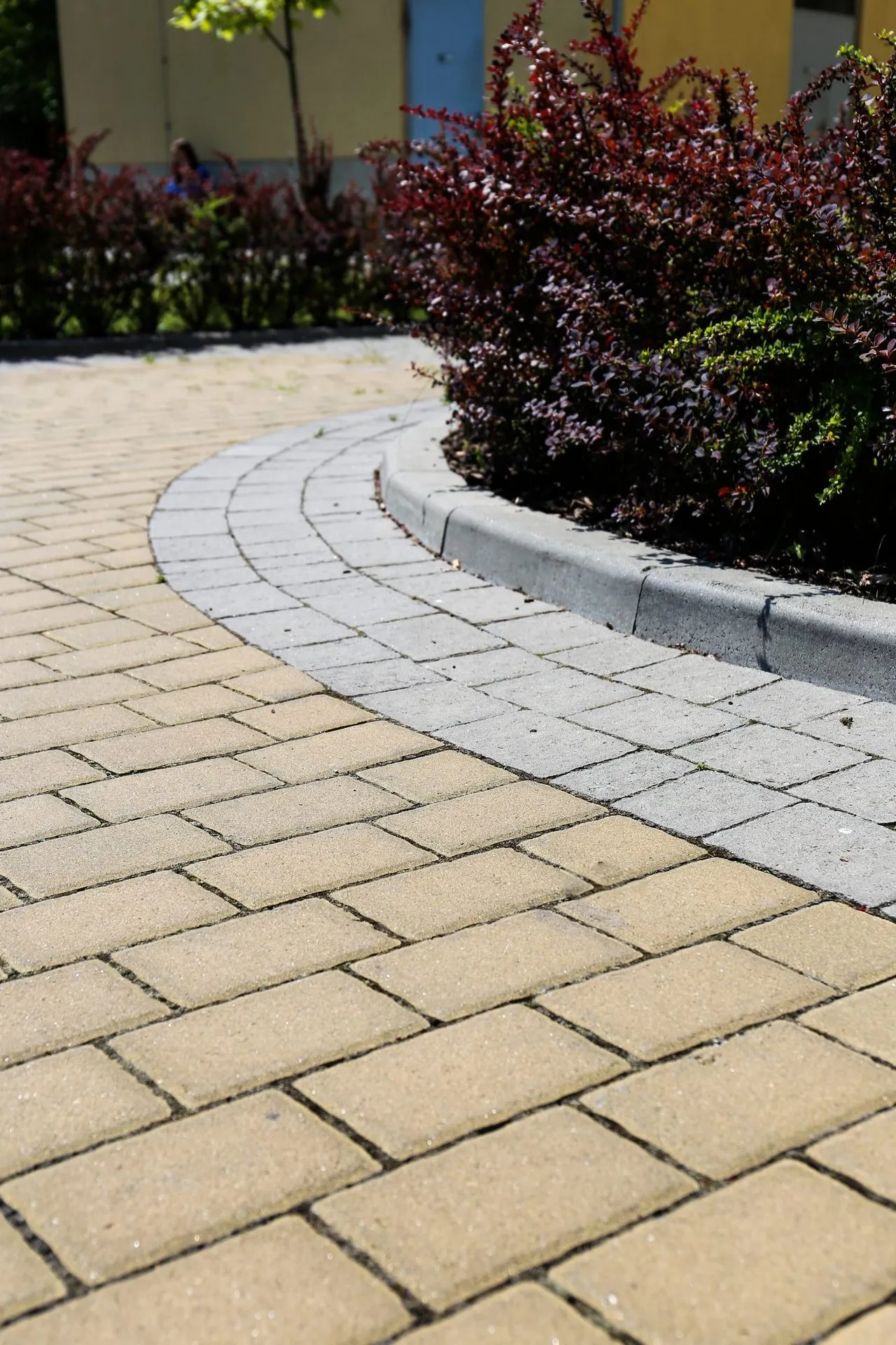 Поребрик (8 см) колір: Сірий / Римський Камінь колір: Сірий / Стара Дорога колір: Гірчичний - фото 4