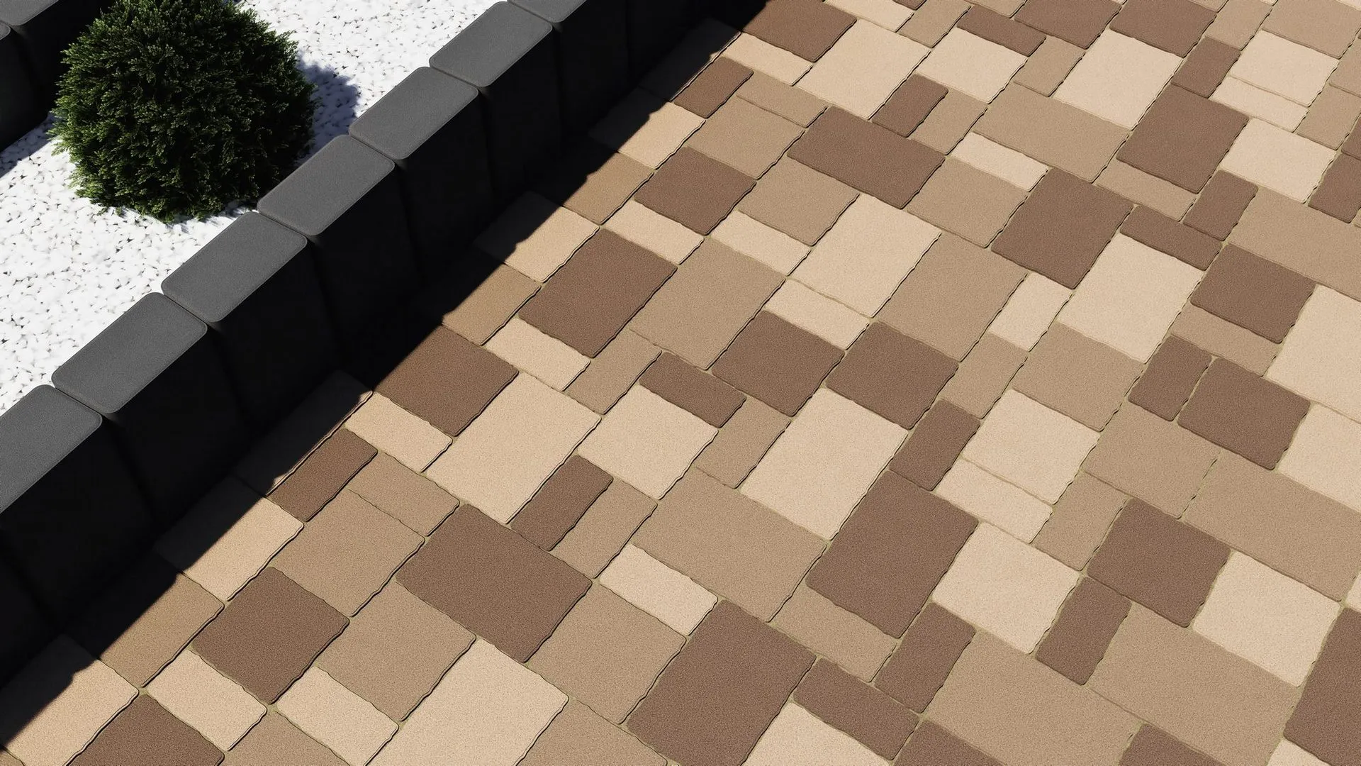 Палісад Львівський колір: Чорний / Теано колір: Світло-коричневий, Мигдаль, Коричневий - фото 9