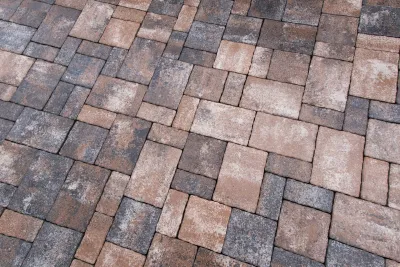 Тротуарная плитка Теано коричневая