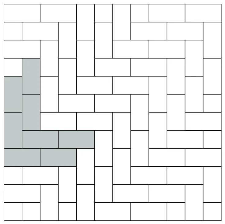 Схема укладання бруківки Цегла варіант 3