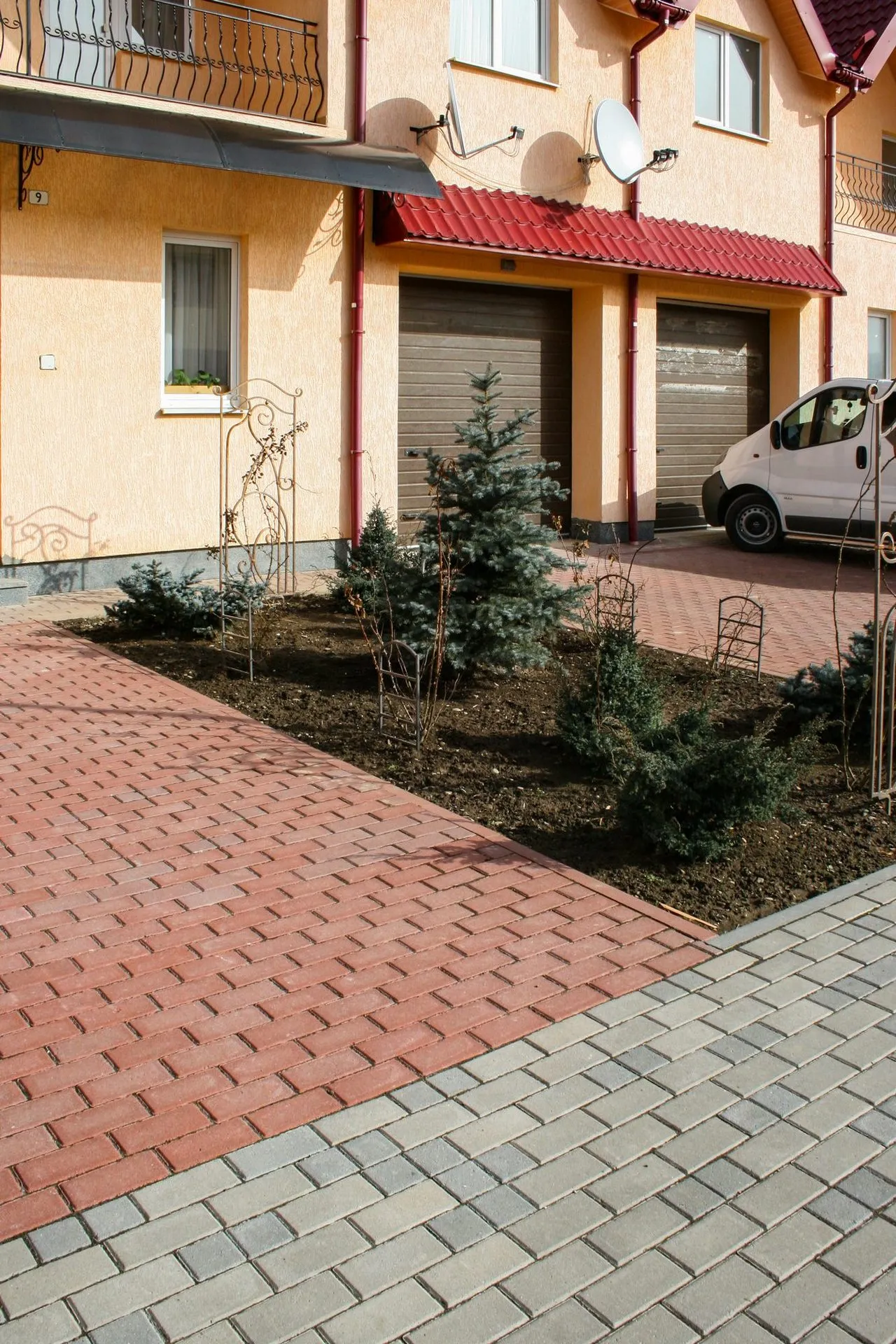 Цегла колір: Сірий, Червоний - фото 18