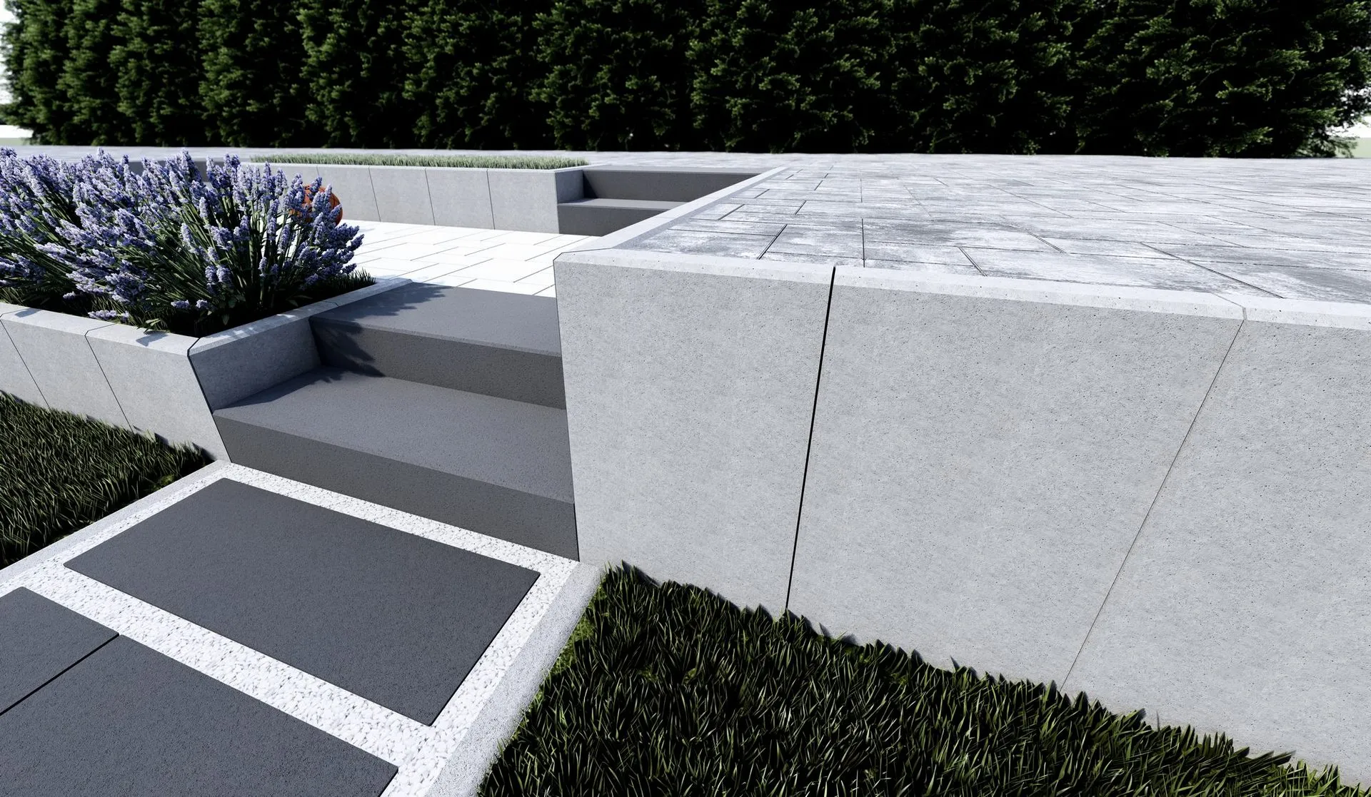 L-стенка цвет: Cерый - фото 1