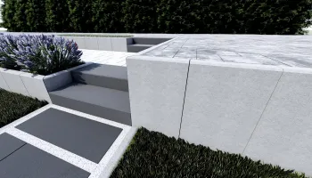 L-стенка цвет: Cерый