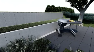 L-стенка цвет: Cерый